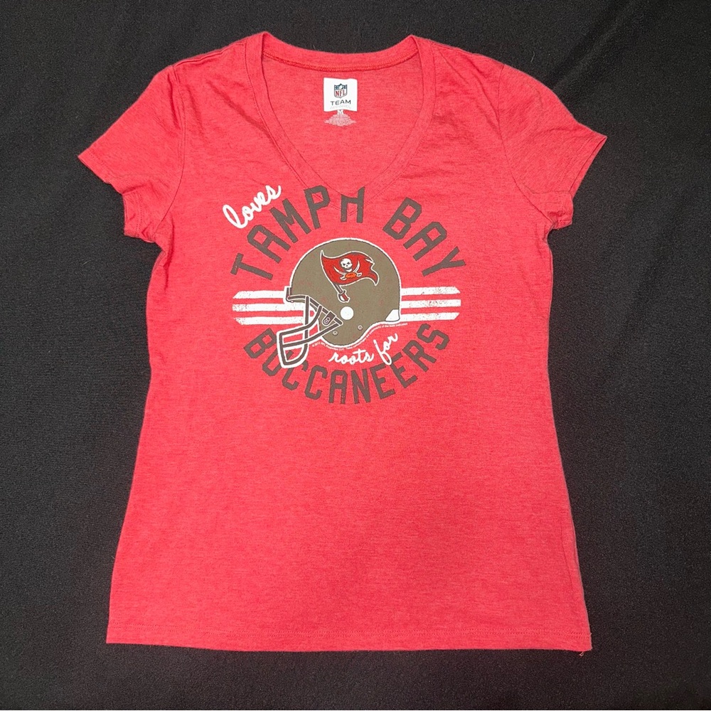 NFL Tampa Bay Buccaneers Women's Top medium heather‎ red